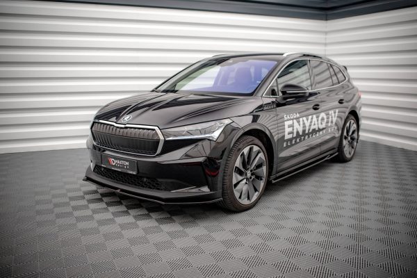 Skoda Enyaq IV - Lâmina frontal V.1 | SK-EN-1-FD1G | Produto Maxton Design distribuído por Unicartuning. Skoda Enyaq IV - Lâmina frontal V.1 | SK-EN-1-FD1G | Produto Maxton Design distribuído por Unicartuning.
