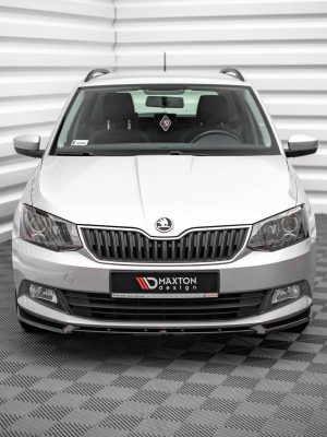 Skoda Fabia Mk3 - Lâmina frontal V.1 | SK-FA-3-FD1G | Produto Maxton Design distribuído por Unicartuning. Skoda Fabia Mk3 - Lâmina frontal V.1 | SK-FA-3-FD1G | Produto Maxton Design distribuído por Unicartuning.