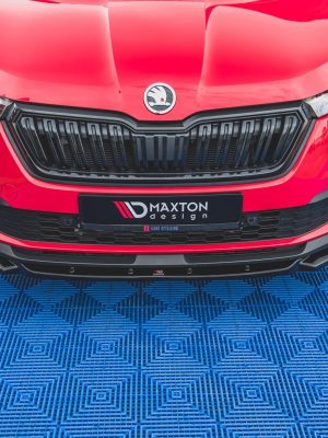Skoda Kamiq Mk1 - Lâmina frontal V.1 | SK-KM-1-FD1G | Produto Maxton Design distribuído por Unicartuning. Skoda Kamiq Mk1 - Lâmina frontal V.1 | SK-KM-1-FD1G | Produto Maxton Design distribuído por Unicartuning.