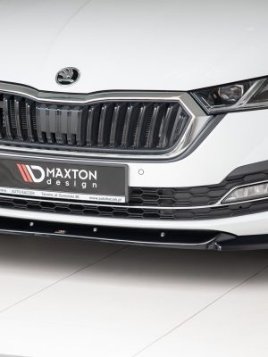 Skoda Octavia Mk4 - Lâmina frontal V.1 | SK-OC-4-FD1G | Produto Maxton Design distribuído por Unicartuning. Skoda Octavia Mk4 - Lâmina frontal V.1 | SK-OC-4-FD1G | Produto Maxton Design distribuído por Unicartuning.