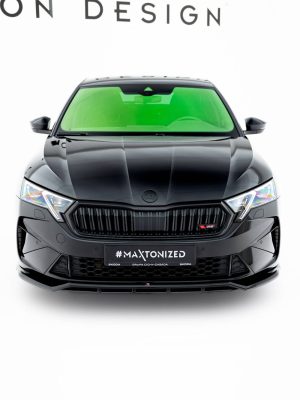 Skoda Octavia RS Liftback / Combi Mk4 (facelift) - Lâmina frontal V.1 | SK-OC-4F-RS-FD1G+FD1RG | Produto Maxton Design distribuído por Unicartuning. Skoda Octavia RS Liftback / Combi Mk4 (facelift) - Lâmina frontal V.1 | SK-OC-4F-RS-FD1G+FD1RG | Produto Maxton Design distribuído por Unicartuning.