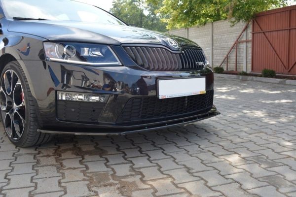 Skoda Octavia RS Mk3 - Lâmina frontal V.1 | SK-OC-3-RS-FD1G | Produto Maxton Design distribuído por Unicartuning. Skoda Octavia RS Mk3 - Lâmina frontal V.1 | SK-OC-3-RS-FD1G | Produto Maxton Design distribuído por Unicartuning.
