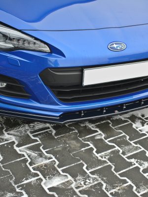 Subaru BRZ Mk1 (facelift) - Lâmina frontal V.1 | SU-BRZ-1F-FD1G | Produto Maxton Design distribuído por Unicartuning.
