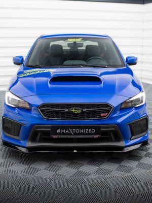 Subaru WRX STI Mk1 (facelift) - Lâmina frontal V.1 | SU-IM-4F-WRX-STI-FD1G | Produto Maxton Design distribuído por Unicartuning.