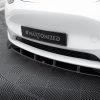 Tesla Model Y - Lâmina frontal V.1 | TE-MODELY-1-FD1G | Produto Maxton Design distribuído por Unicartuning.