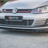Volkswagen Golf 7 GTI - Lâmina frontal V.1 | VW-GO-7-GTI-FD1G | Produto Maxton Design distribuído por Unicartuning.
