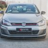 Volkswagen Golf 7 GTI - Lâmina frontal V.1 | VW-GO-7-GTI-FD1G | Produto Maxton Design distribuído por Unicartuning.