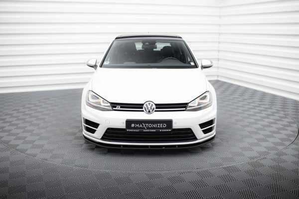 Volkswagen Golf 7 R / R-line - Lâmina frontal V.1 | VW-GO-7-R-FD1G | Produto Maxton Design distribuído por Unicartuning. Volkswagen Golf 7 R / R-line - Lâmina frontal V.1 | VW-GO-7-R-FD1G | Produto Maxton Design distribuído por Unicartuning.