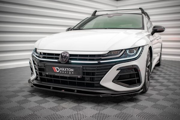 Volkswagen Arteon R - Lâmina frontal V.1 | VW-AR-1F-R-FD1G | Produto Maxton Design distribuído por Unicartuning.