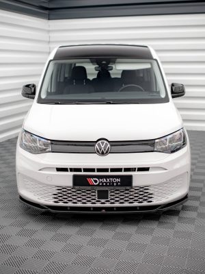 Volkswagen Caddy Mk5 - Lâmina frontal V.1 | VW-CA-5-FD1G | Produto Maxton Design distribuído por Unicartuning.