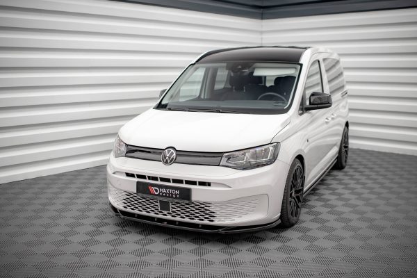 Volkswagen Caddy Mk5 - Lâmina frontal V.1 | VW-CA-5-FD1G | Produto Maxton Design distribuído por Unicartuning. Volkswagen Caddy Mk5 - Lâmina frontal V.1 | VW-CA-5-FD1G | Produto Maxton Design distribuído por Unicartuning.