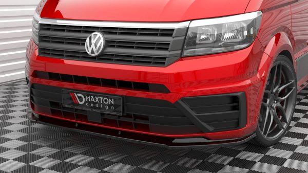Volkswagen Crafter Mk2 - Lâmina frontal V.1 | VW-CR-2-FD1G | Produto Maxton Design distribuído por Unicartuning. Volkswagen Crafter Mk2 - Lâmina frontal V.1 | VW-CR-2-FD1G | Produto Maxton Design distribuído por Unicartuning.