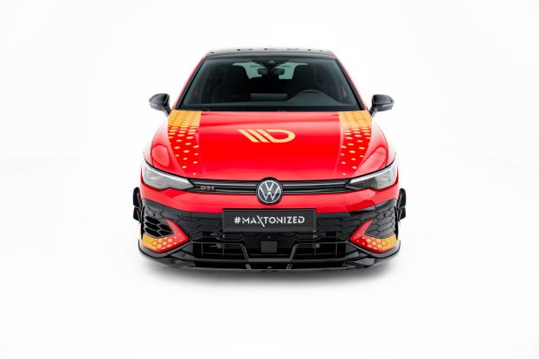 Volkswagen Golf GTI ClubSport Mk8 (facelift) - Lâmina frontal V.1 | VW-GO-8F-GTI-CS-FD1G | Produto Maxton Design distribuído por Unicartuning. Volkswagen Golf GTI ClubSport Mk8 (facelift) - Lâmina frontal V.1 | VW-GO-8F-GTI-CS-FD1G | Produto Maxton Design distribuído por Unicartuning.