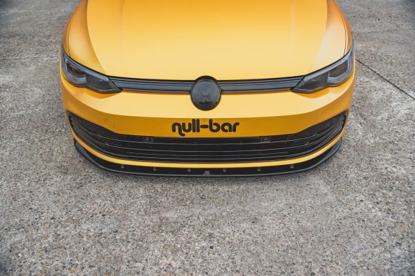 Volkswagen Golf Mk8 - Lâmina frontal V.1 | VW-GO-8-FD1G | Produto Maxton Design distribuído por Unicartuning. Volkswagen Golf Mk8 - Lâmina frontal V.1 | VW-GO-8-FD1G | Produto Maxton Design distribuído por Unicartuning.