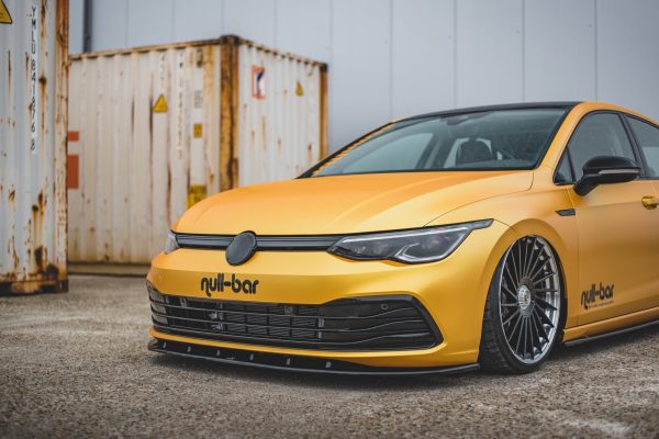 Volkswagen Golf Mk8 - Lâmina frontal V.1 | VW-GO-8-FD1G | Produto Maxton Design distribuído por Unicartuning. Volkswagen Golf Mk8 - Lâmina frontal V.1 | VW-GO-8-FD1G | Produto Maxton Design distribuído por Unicartuning.