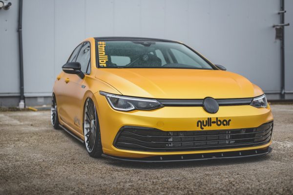 Volkswagen Golf Mk8 - Lâmina frontal V.1 | VW-GO-8-FD1G | Produto Maxton Design distribuído por Unicartuning. Volkswagen Golf Mk8 - Lâmina frontal V.1 | VW-GO-8-FD1G | Produto Maxton Design distribuído por Unicartuning.