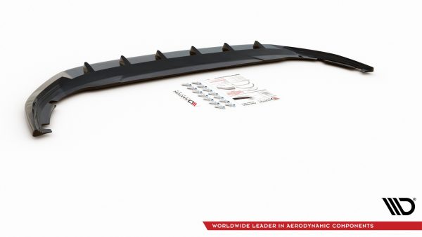 Volkswagen Golf Mk8 - Lâmina frontal V.1 | VW-GO-8-FD1G | Produto Maxton Design distribuído por Unicartuning. Volkswagen Golf Mk8 - Lâmina frontal V.1 | VW-GO-8-FD1G | Produto Maxton Design distribuído por Unicartuning.