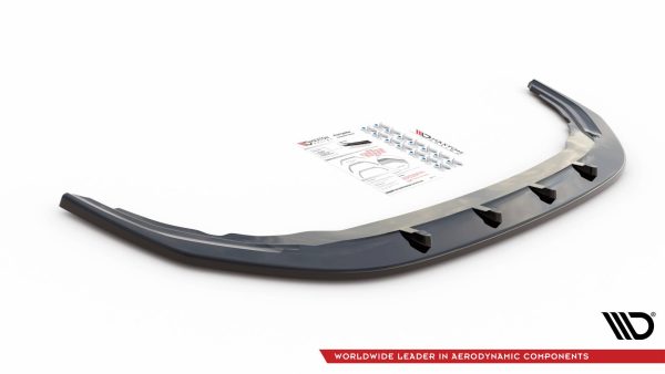 Volkswagen Golf R Mk8 - Lâmina frontal V.1 | VW-GO-8-R-FD1G | Produto Maxton Design distribuído por Unicartuning. Volkswagen Golf R Mk8 - Lâmina frontal V.1 | VW-GO-8-R-FD1G | Produto Maxton Design distribuído por Unicartuning.