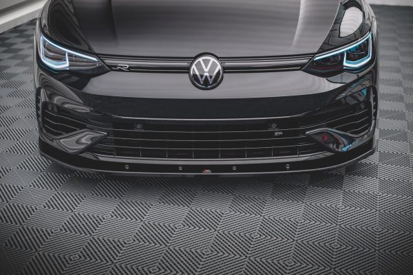 Volkswagen Golf R Mk8 - Lâmina frontal V.1 | VW-GO-8-R-FD1G | Produto Maxton Design distribuído por Unicartuning. Volkswagen Golf R Mk8 - Lâmina frontal V.1 | VW-GO-8-R-FD1G | Produto Maxton Design distribuído por Unicartuning.