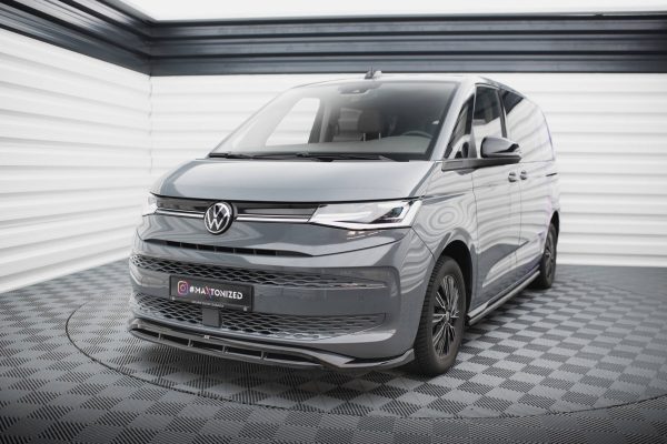Volkswagen Multivan T7 - Lâmina frontal V.1 | VW-MU-T7-FD1G+FD1RG | Produto Maxton Design distribuído por Unicartuning. Volkswagen Multivan T7 - Lâmina frontal V.1 | VW-MU-T7-FD1G+FD1RG | Produto Maxton Design distribuído por Unicartuning.