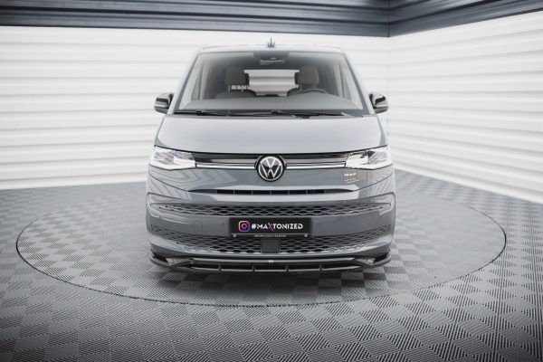 Volkswagen Multivan T7 - Lâmina frontal V.1 | VW-MU-T7-FD1G+FD1RG | Produto Maxton Design distribuído por Unicartuning. Volkswagen Multivan T7 - Lâmina frontal V.1 | VW-MU-T7-FD1G+FD1RG | Produto Maxton Design distribuído por Unicartuning.