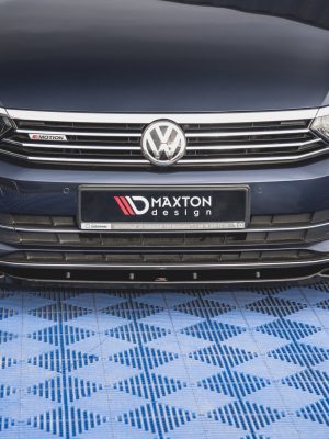Volkswagen Passat B8 - Lâmina frontal V.1 | VW-PA-B8-FD1G | Produto Maxton Design distribuído por Unicartuning. Volkswagen Passat B8 - Lâmina frontal V.1 | VW-PA-B8-FD1G | Produto Maxton Design distribuído por Unicartuning.