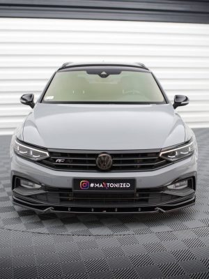 Volkswagen Passat R-line B8 (facelift) - Lâmina frontal V.1 | VW-PA-B8F-RLINE-FD1G | Produto Maxton Design distribuído por Unicartuning. Volkswagen Passat R-line B8 (facelift) - Lâmina frontal V.1 | VW-PA-B8F-RLINE-FD1G | Produto Maxton Design distribuído por Unicartuning.