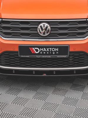 Volkswagen T-Roc Mk1 - Lâmina frontal V.1 | VW-T-ROC-1-FD1G | Produto Maxton Design distribuído por Unicartuning. Volkswagen T-Roc Mk1 - Lâmina frontal V.1 | VW-T-ROC-1-FD1G | Produto Maxton Design distribuído por Unicartuning.