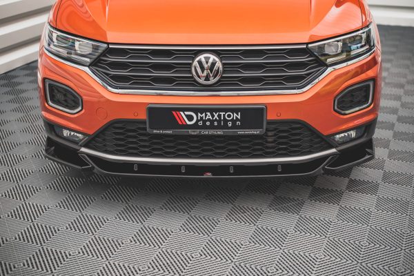 Volkswagen T-Roc Mk1 - Lâmina frontal V.1 | VW-T-ROC-1-FD1G | Produto Maxton Design distribuído por Unicartuning. Volkswagen T-Roc Mk1 - Lâmina frontal V.1 | VW-T-ROC-1-FD1G | Produto Maxton Design distribuído por Unicartuning.