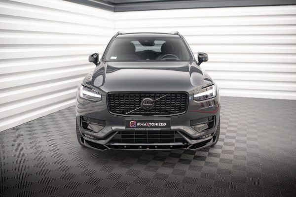 Volvo XC90 R-design Mk2 (facelift) - Lâmina frontal V.1 | VO-XC90-2F-RDESIGN-FD1G | Produto Maxton Design distribuído por Unicartuning. Volvo XC90 R-design Mk2 (facelift) - Lâmina frontal V.1 | VO-XC90-2F-RDESIGN-FD1G | Produto Maxton Design distribuído por Unicartuning.