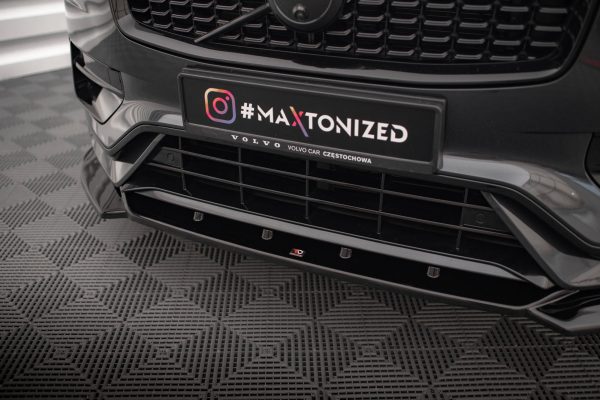 Volvo XC90 R-design Mk2 (facelift) - Lâmina frontal V.1 | VO-XC90-2F-RDESIGN-FD1G | Produto Maxton Design distribuído por Unicartuning. Volvo XC90 R-design Mk2 (facelift) - Lâmina frontal V.1 | VO-XC90-2F-RDESIGN-FD1G | Produto Maxton Design distribuído por Unicartuning.