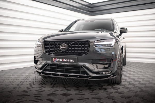 Volvo XC90 R-design Mk2 (facelift) - Lâmina frontal V.1 | VO-XC90-2F-RDESIGN-FD1G | Produto Maxton Design distribuído por Unicartuning. Volvo XC90 R-design Mk2 (facelift) - Lâmina frontal V.1 | VO-XC90-2F-RDESIGN-FD1G | Produto Maxton Design distribuído por Unicartuning.