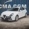 Alfa Romeo Giulietta - Lâmina frontal V.2 | AL-GU-1F-FD1G | Produto Maxton Design distribuído por Unicartuning.