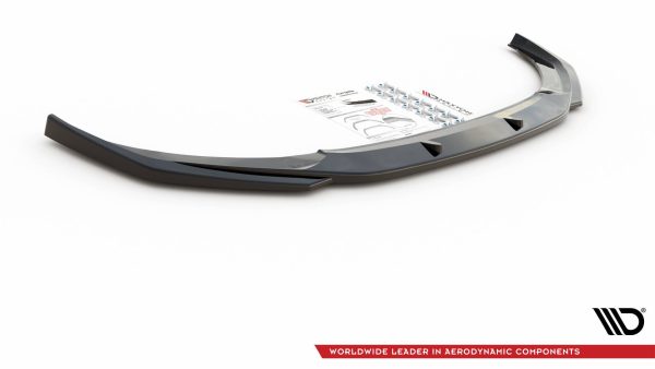 Audi A1 S-Line Gb - Lâmina frontal V.2 | AU-A1-GB-SLINE-FD2G | Produto Maxton Design distribuído por Unicartuning.