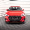 Audi A3 8Y - Lâmina frontal V.2 | AU-A3-8Y-FD2G | Produto Maxton Design distribuído por Unicartuning.