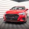 Audi A3 8Y - Lâmina frontal V.2 | AU-A3-8Y-FD2G | Produto Maxton Design distribuído por Unicartuning.