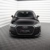 Audi A3 Sportback 8V (facelift) - Lâmina frontal V.2 | AU-A3-3F-SB-FD2G | Produto Maxton Design distribuído por Unicartuning.