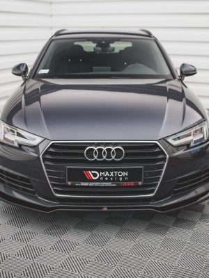 Audi A4 B9 - Lâmina frontal V.2 | AU-A4-B9-FD2G | Produto Maxton Design distribuído por Unicartuning. Audi A4 B9 - Lâmina frontal V.2 | AU-A4-B9-FD2G | Produto Maxton Design distribuído por Unicartuning.