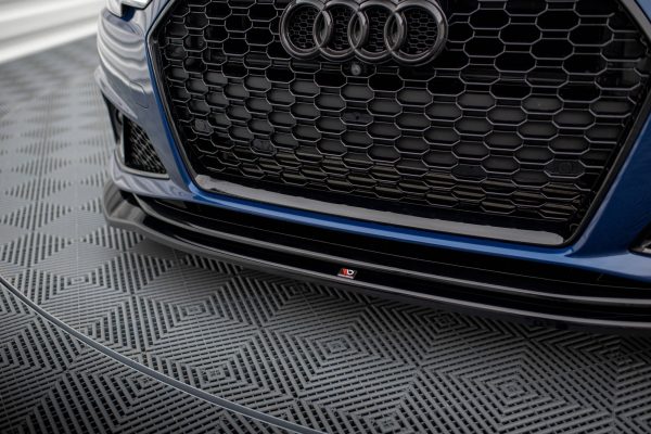 Audi A4 Competition B9 - Lâmina frontal V.2 | AU-A4-B9-COMP-FD2G | Produto Maxton Design distribuído por Unicartuning.