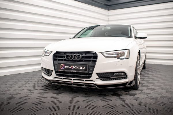 Audi A5 Coupé / Sportback 8T (facelift) - Lâmina frontal V.2 | AU-A5-1F-FD2G+FD2RG | Produto Maxton Design distribuído por Unicartuning. Audi A5 Coupé / Sportback 8T (facelift) - Lâmina frontal V.2 | AU-A5-1F-FD2G+FD2RG | Produto Maxton Design distribuído por Unicartuning.