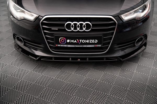 Audi A6 C7 - Lâmina frontal V.2 | AU-A6-C7-FD2G | Produto Maxton Design distribuído por Unicartuning. Audi A6 C7 - Lâmina frontal V.2 | AU-A6-C7-FD2G | Produto Maxton Design distribuído por Unicartuning.