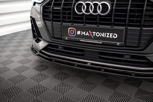 Audi Q3 S-Line F3 - Lâmina frontal V.2 | AU-Q3-2-SLINE-FD2G+FD2RG | Produto Maxton Design distribuído por Unicartuning.