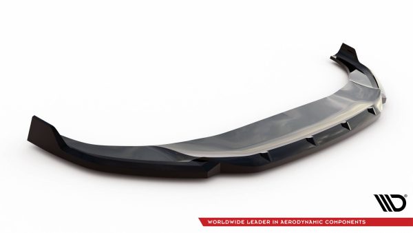 Audi Q3 Sportback F3 - Lâmina frontal V.2 | AU-Q3-2-SB-FD2G | Produto Maxton Design distribuído por Unicartuning.