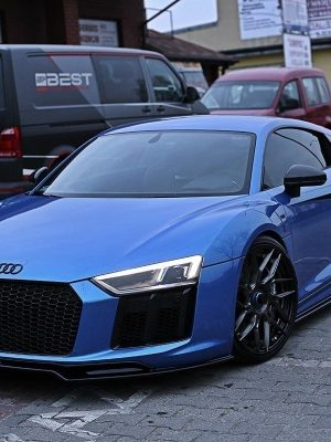Audi R8 Mk.2 - Lâmina frontal V.2 | AU-R8-2-FD2G+FD2RG | Produto Maxton Design distribuído por Unicartuning. Audi R8 Mk.2 - Lâmina frontal V.2 | AU-R8-2-FD2G+FD2RG | Produto Maxton Design distribuído por Unicartuning.