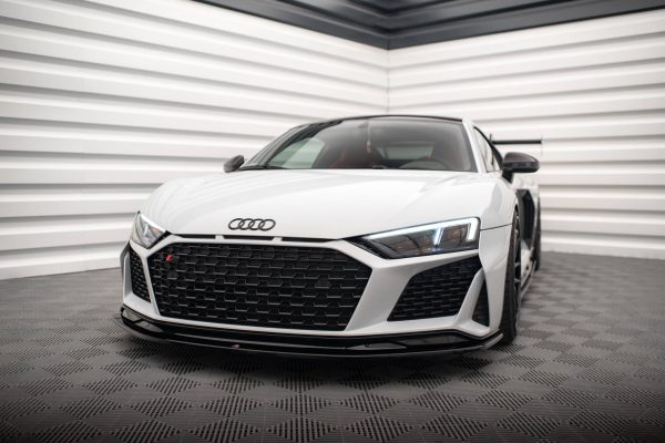 Audi R8 Mk2 (facelift) - Lâmina frontal V.2 | AU-R8-2F-FD3G+FD3RG | Produto Maxton Design distribuído por Unicartuning. Audi R8 Mk2 (facelift) - Lâmina frontal V.2 | AU-R8-2F-FD3G+FD3RG | Produto Maxton Design distribuído por Unicartuning.