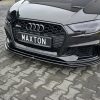 Audi RS3 8V Fl Sportback - Lâmina frontal V.2 | AU-RS3-8VF-FD2G | Produto Maxton Design distribuído por Unicartuning. Audi RS3 8V Fl Sportback - Lâmina frontal V.2 | AU-RS3-8VF-FD2G | Produto Maxton Design distribuído por Unicartuning.