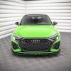 Audi RS3 Sedan 8Y - Lâmina frontal V.2 | AU-RS3-8Y-S-FD2G | Produto Maxton Design distribuído por Unicartuning.