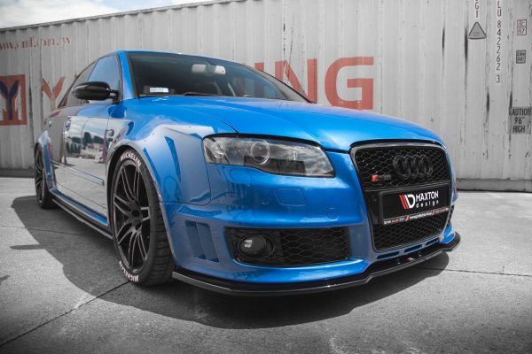 Audi RS4 B7 - Lâmina frontal V.2 | AU-RS4-B7-FD2G | Produto Maxton Design distribuído por Unicartuning. Audi RS4 B7 - Lâmina frontal V.2 | AU-RS4-B7-FD2G | Produto Maxton Design distribuído por Unicartuning.