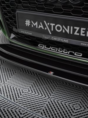 Audi RS4 B9 - Lâmina frontal V.2 | AU-RS4-B9-FD2G | Produto Maxton Design distribuído por Unicartuning. Audi RS4 B9 - Lâmina frontal V.2 | AU-RS4-B9-FD2G | Produto Maxton Design distribuído por Unicartuning.