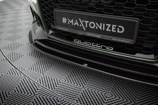 Audi RS4 B9 - Lâmina frontal V.2 | AU-RS4-B9-FD2G | Produto Maxton Design distribuído por Unicartuning.